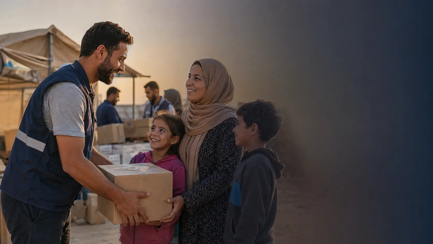 قصة أثر إنساني